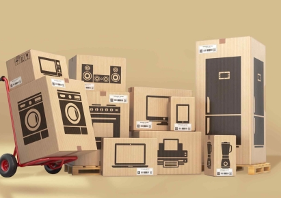 Folding cartons for home appliances